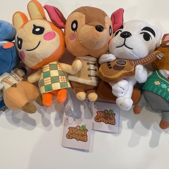 (SOLD) Create custom Easter basket Animal Crossing plush bundle set of 5 new - Picture 2 of 16